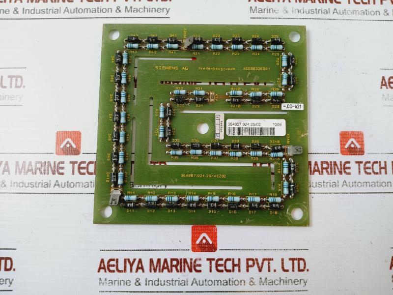 Siemens A5e00326581 Diode Assembly Printed Circuit Board