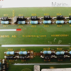 Siemens A5e00326581 Diode Assembly Printed Circuit Board