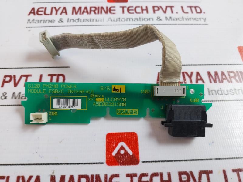 Siemens A5e00391580 Electronic Component G120 Inverter Connector Interface Board