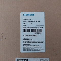 Siemens A5e01053558 Front Door 6es73280aa007aa0