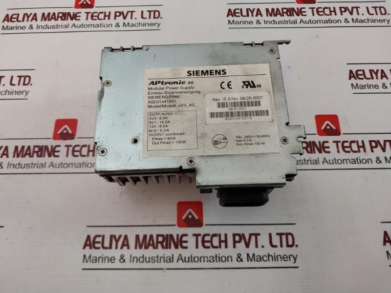 Siemens A5E01341031-i5 Power Supply Out Pmax= 150W Max 2,3A