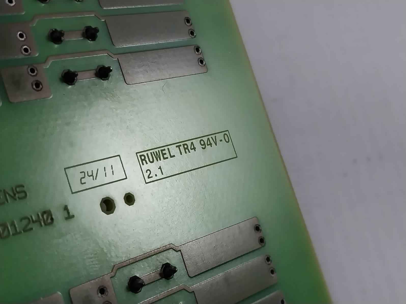 Siemens A5e01701240 1 Input Module Board 94v-0