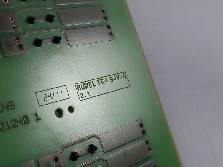 Siemens A5e01701240 1 Input Module Board 94v-0