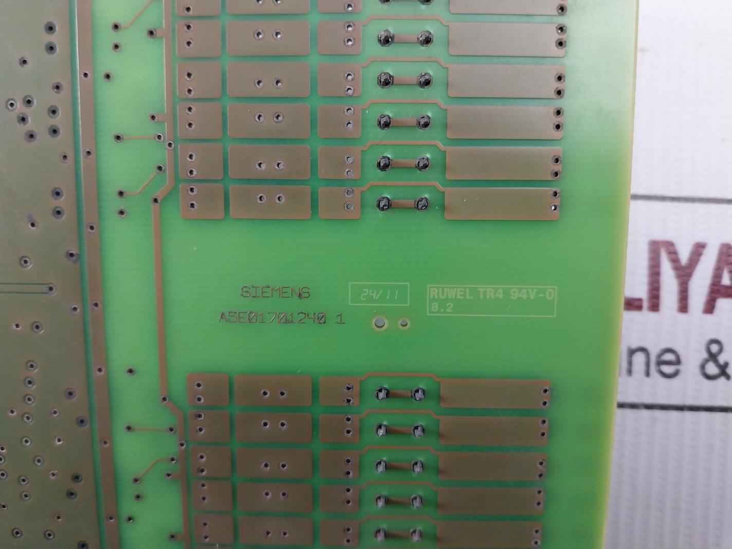 Siemens A5e01701240 1 Printed Circuit Board Card 94v-0