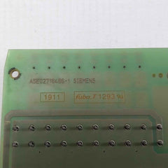 Siemens A5e02716486-1 Plc Sub Assembly Printed Circuit Board Card 02716490 01 02