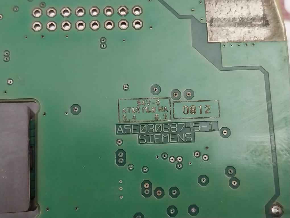 Siemens A5e03068745-1 Pcb For Digital I/o Module 94v-0 A5e01691236-1