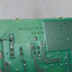 Siemens A5e45722138-ac Wv1794v-0 Printed Circuit Board 2820