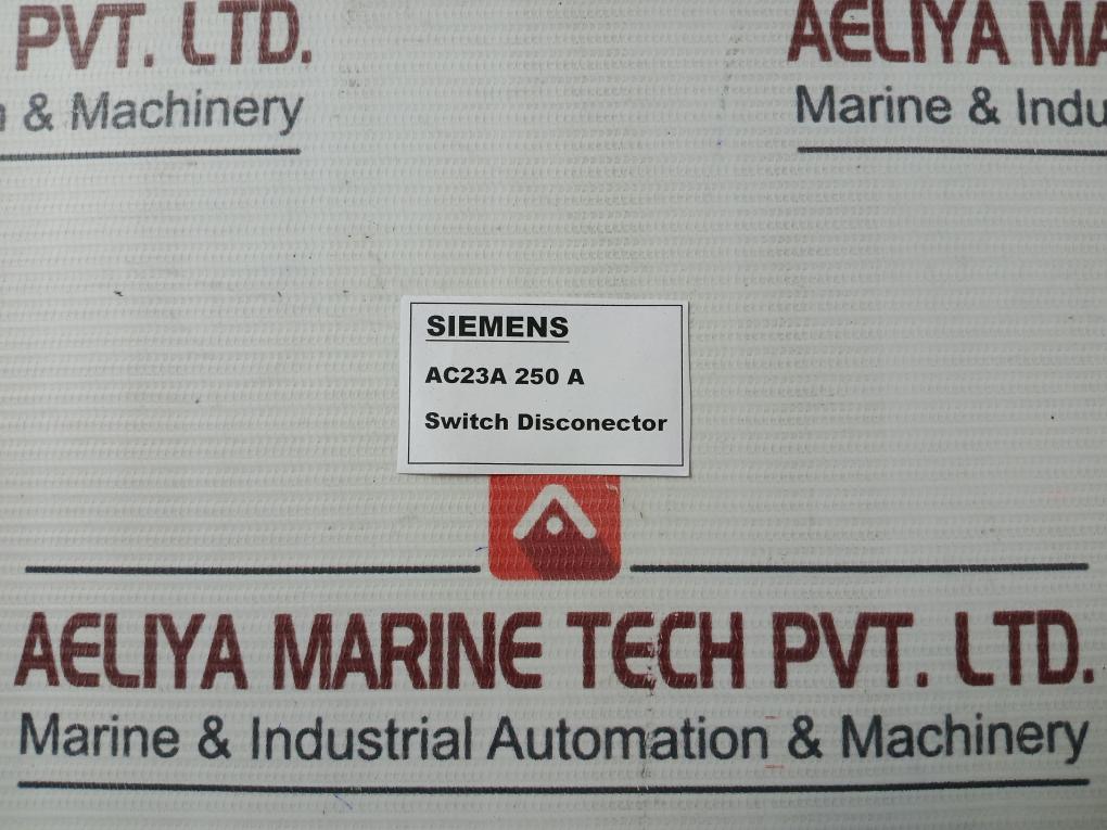 Siemens Ac23A Switch Disconnector Max.250A