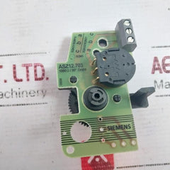 Siemens Asz12.703 Single Potentiometer 1000Ω/90°Draht/Wire Sqn31/Sqm10