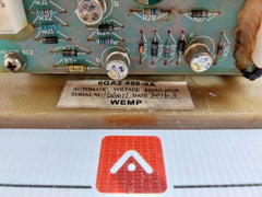 Siemens Automatic Voltage Regulator 6Ga2 490-0A