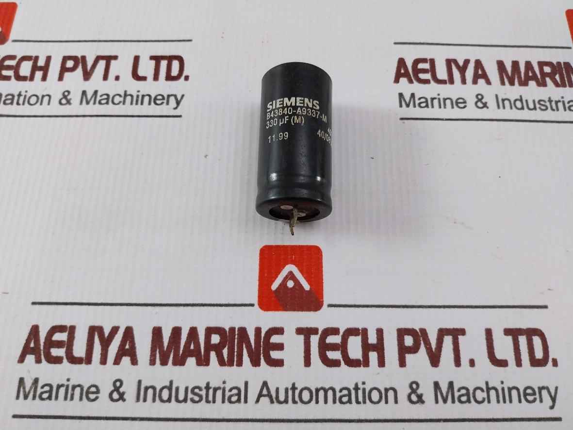 Siemens B43840-a9337-m Capacitor 400V