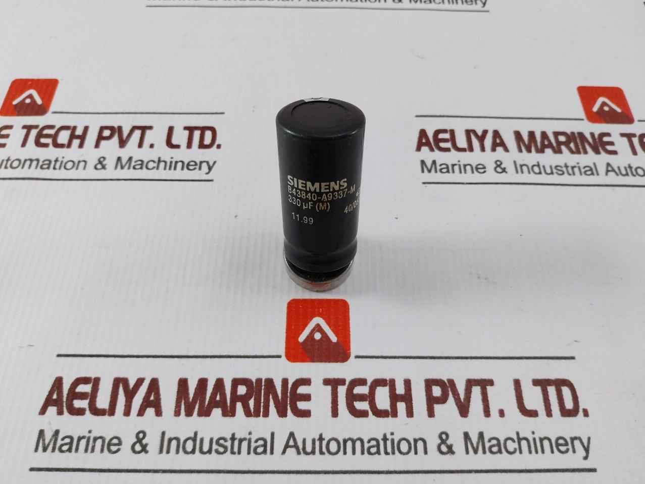 Siemens B43840-a9337-m Capacitor 400V