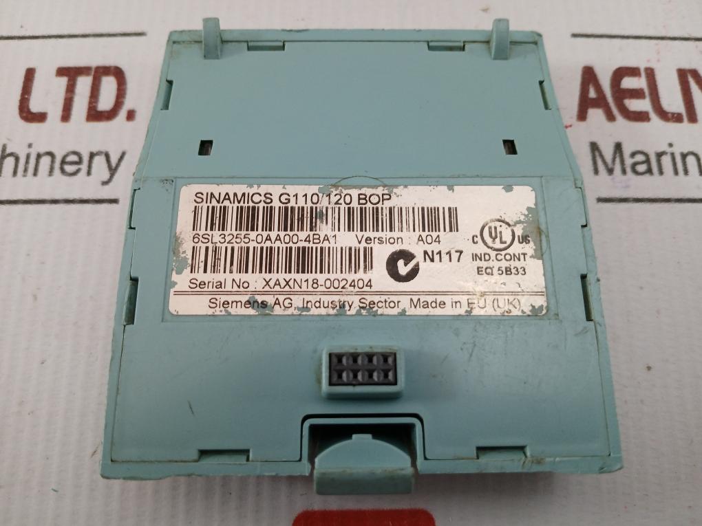 Siemens Basic Operator Panel (Bop) 6Sl3255-0Aa00-4Ba1