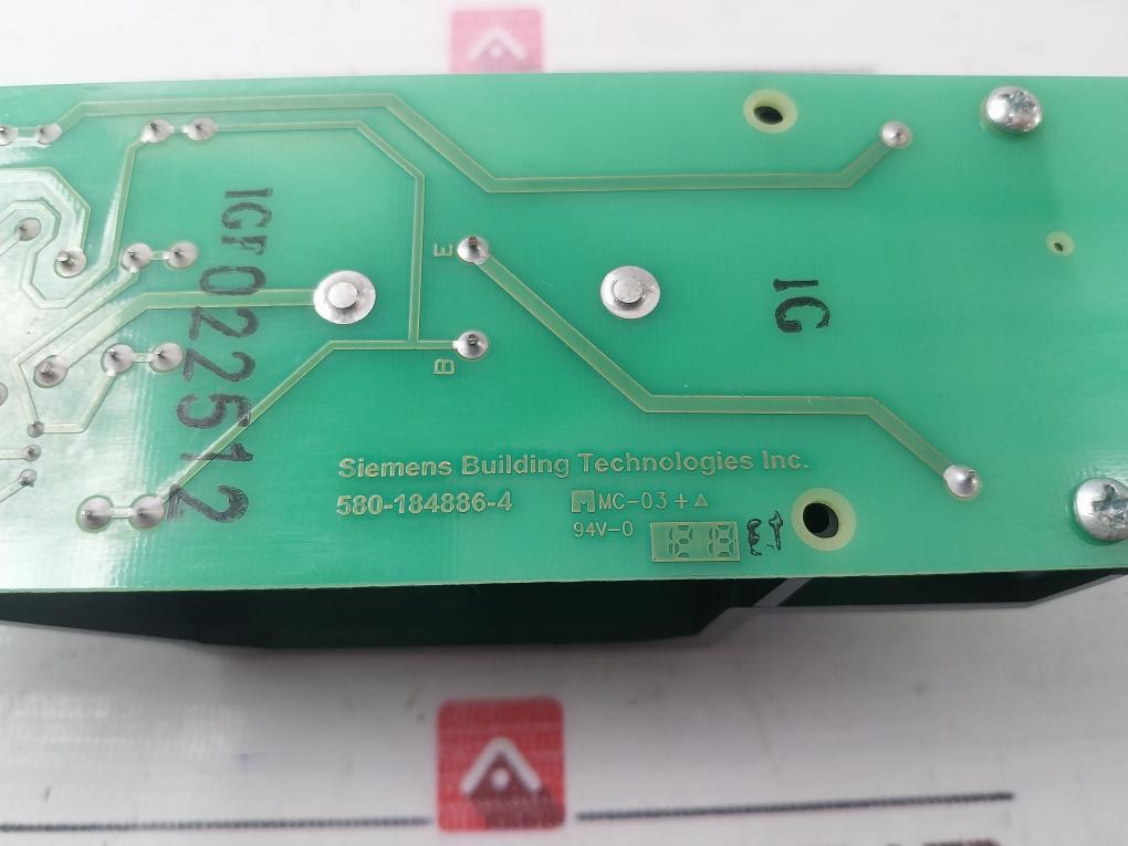 Siemens Be-35 Fire Alarm Battery Extender Card Rev: 7