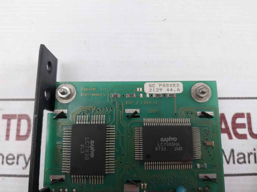 Siemens Bf11043 Operator Control Panel Display Unit Rev: B