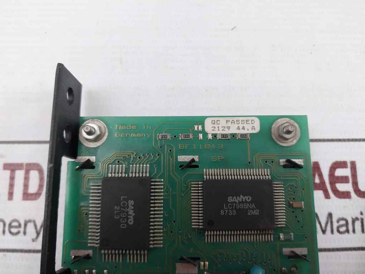 Siemens Bf11043 Operator Control Panel Display Unit Rev: B