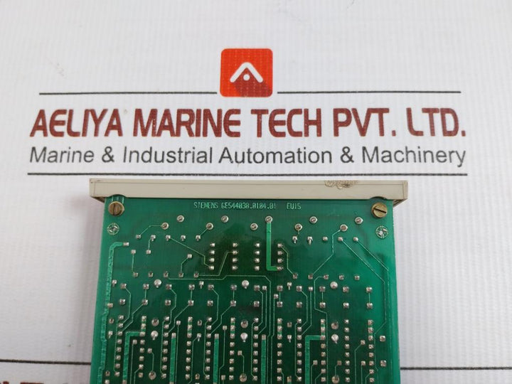 Siemens Binary Signal Pcb Module Eu15-3