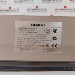 Siemens Bw500/L Milltronics Powerful Integrator 7Mh71521Ab001Aa 100-230V