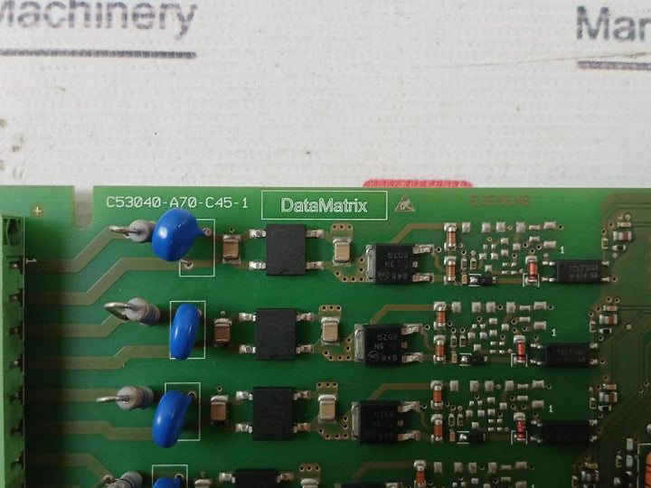 Siemens C53040-a70-c45-1 Pcb Board C53040-a70-c45-1A-8086