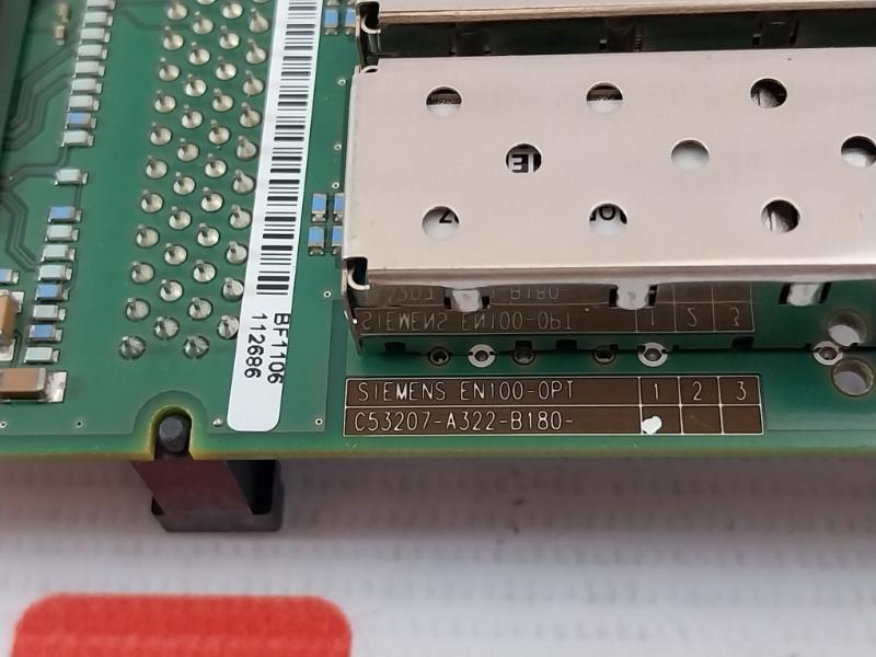 Siemens C53207-a322-b180-1 Ethernet En100-o Communication Pcb Module 94V-0 0911