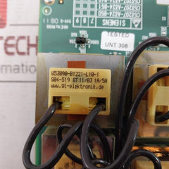 Siemens C53207-a324-b60-8 Pc Board Mv08 Bf1106 100005 Amp 969266-2