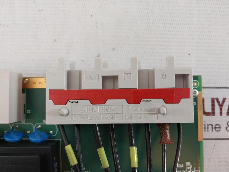 Siemens C53207-a324-b60-8 Pc Board Mv08 Bf1106 100005 Amp 969266-2