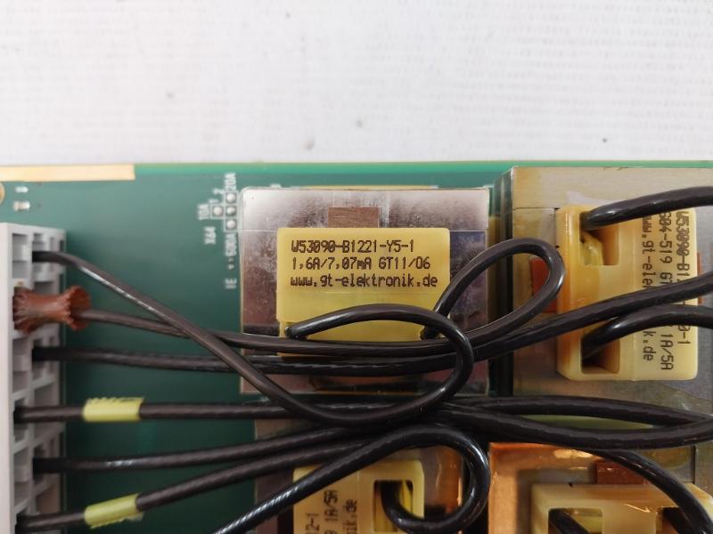 Siemens C53207-a324-b60-8 Pc Board Mv08 Bf1106 100005 Amp 969266-2