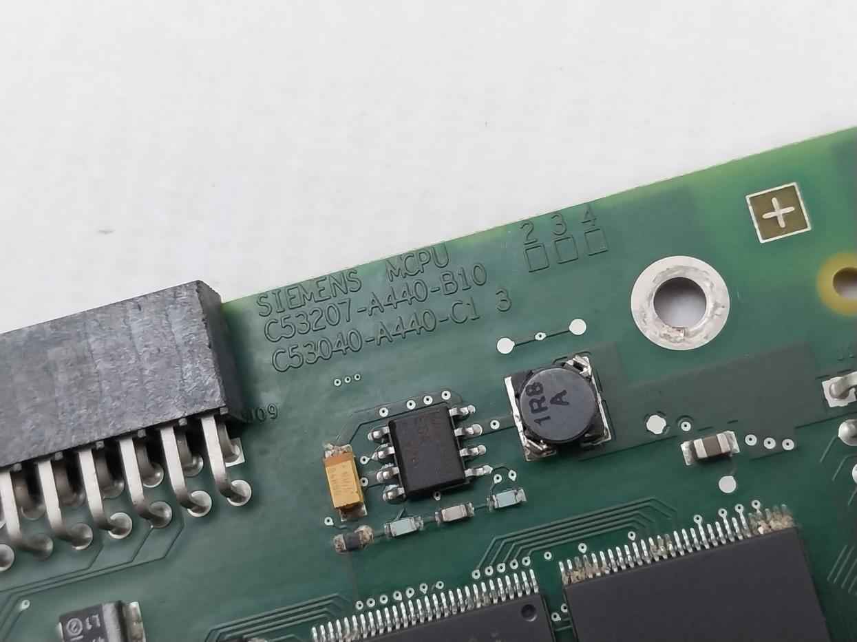 Siemens C53207-a440-b10 Mcpu Printed Circuit Board Gf1907058199