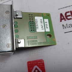 Siemens C73040-a27-c239-02 Ethernet Module En100-e