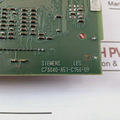 Siemens C73040-a51-c156-09 Control Board C73334-a1-a21