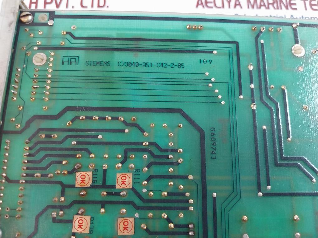 Siemens C73040-a51-c42-2-85 Pcb Module