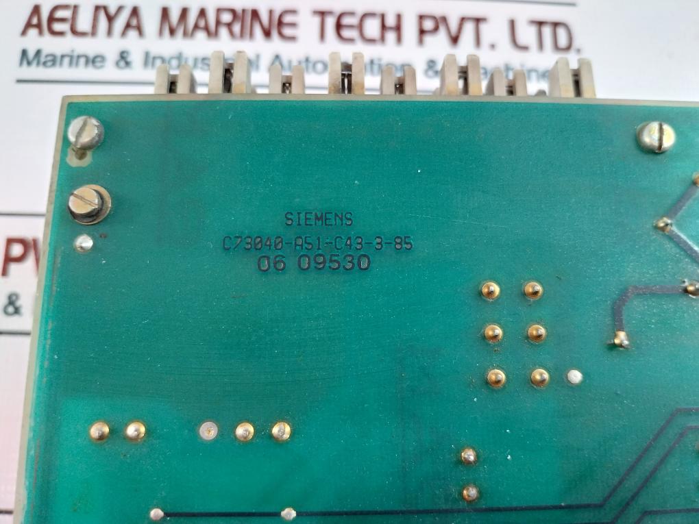 Siemens C73040-a51-c42-2-85 Pcb Module