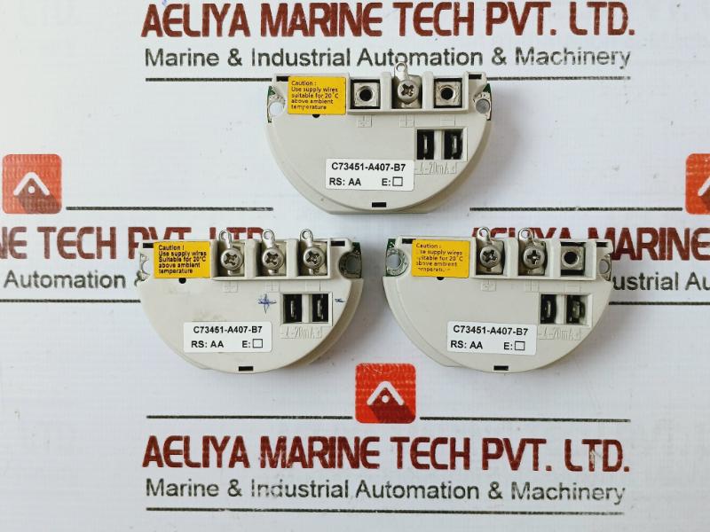 Siemens C73451-A407-B7 Transmitter Power Module RS: AA 4-20MA
