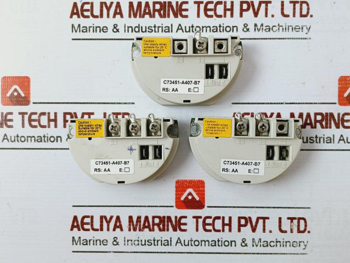 Siemens C73451-A407-B7 Transmitter Power Module RS: AA 4-20MA