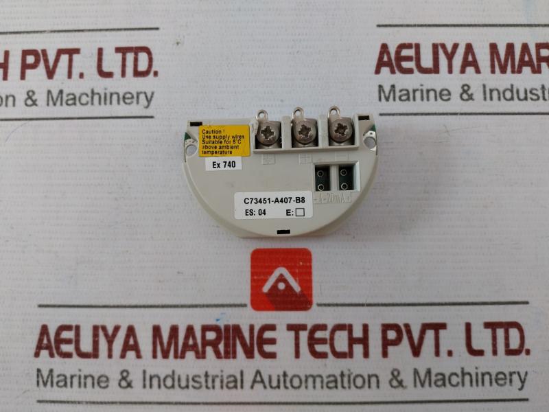 Siemens C73451-a407-b8 4-20Ma Connection Board For C160-03-85 With Ex740