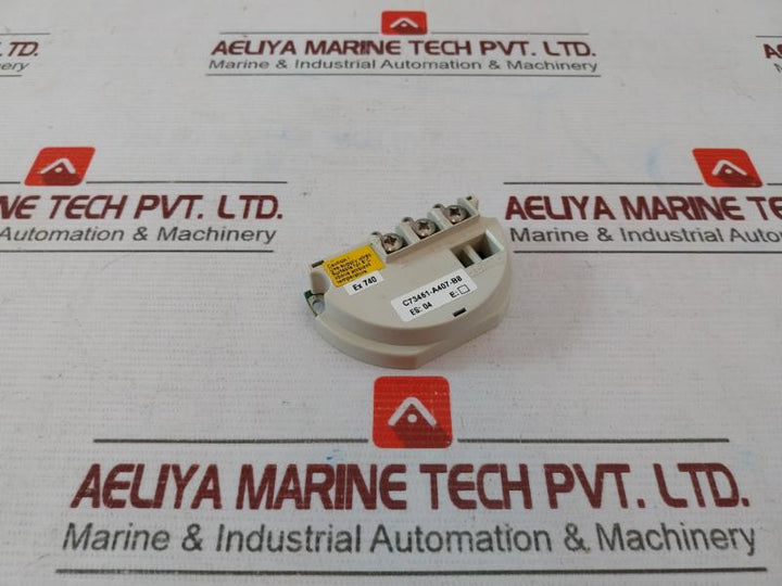 Siemens C73451-a407-b8 4-20Ma Connection Board For C160-03-85 With Ex740