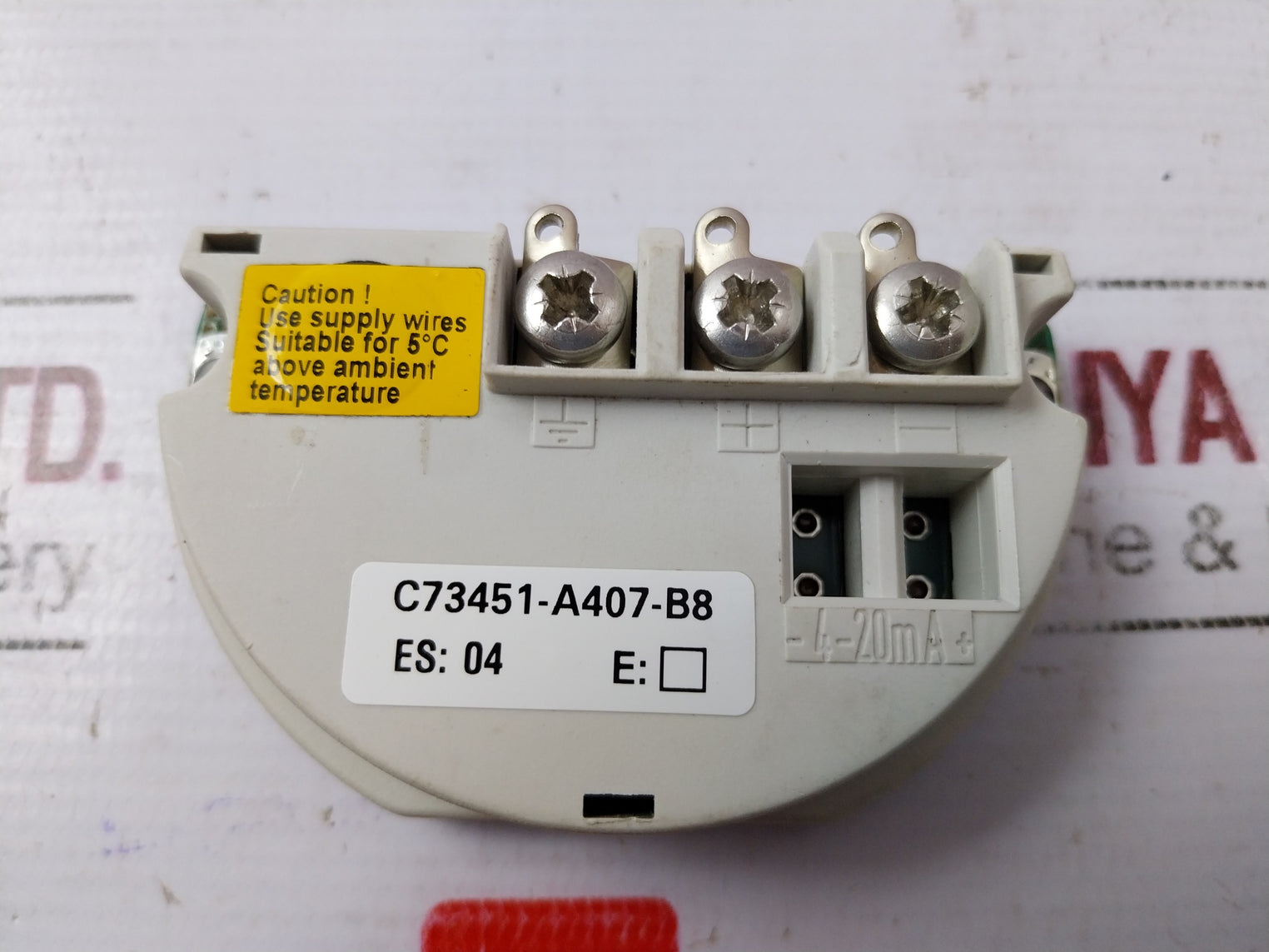 Siemens C73451-a407-b8 Wiring Module C160-03-85 Es: 04