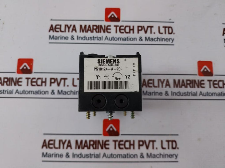 Siemens C73451-a430-b33 Double Acting Valve Ps10124-a-20