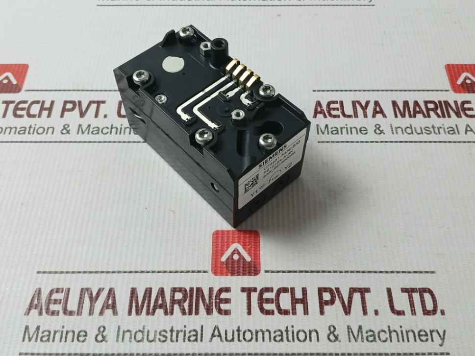 Siemens C73451-a430-b33 Pneumatic Block For Double Acting Valve