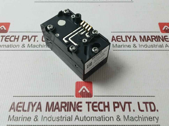 Siemens C73451-a430-b33 Pneumatic Block For Double Acting Valve