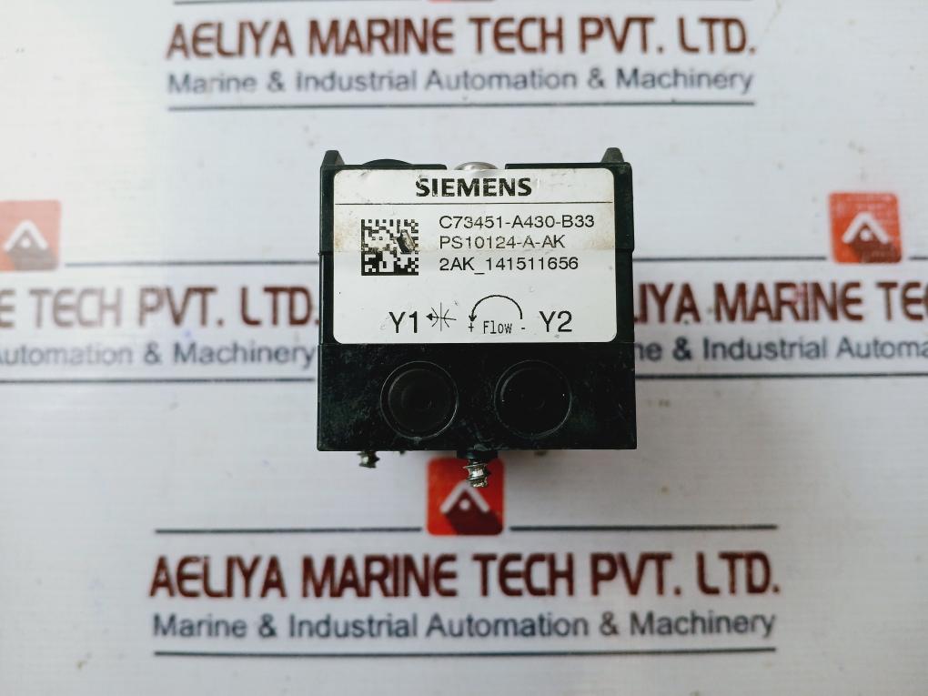 Siemens C73451-a430-b33 Pneumatic Double-acting Valve Block