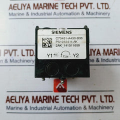 Siemens C73451-a430-b33 Pneumatic Double-acting Valve Block