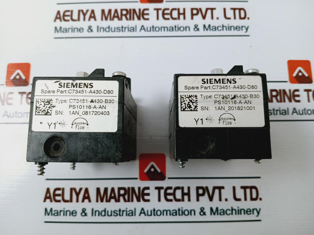 Siemens C73451-a430-d80 Pneumatic Block