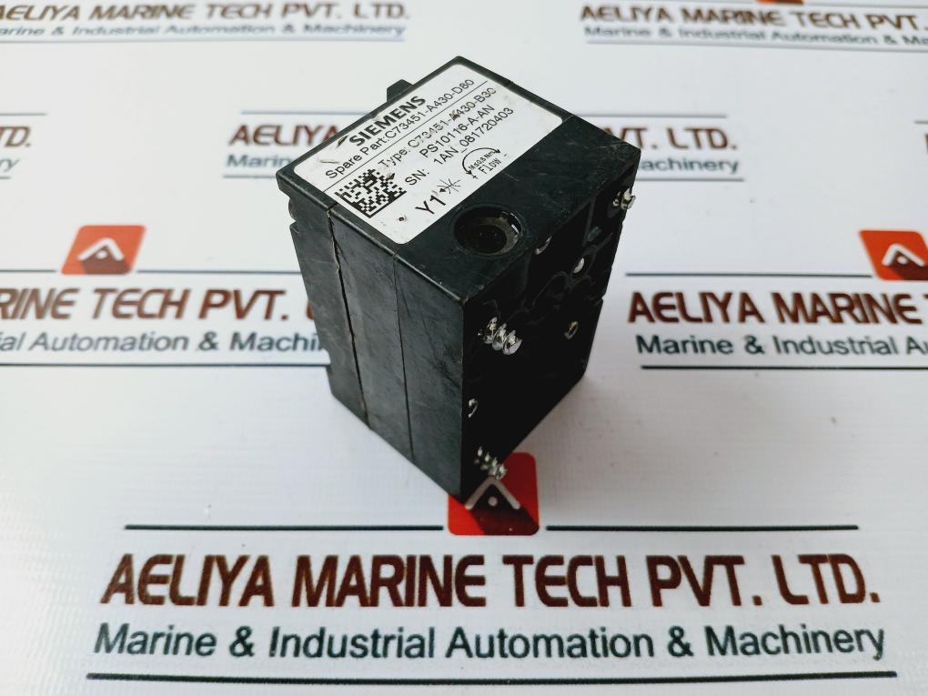 Siemens C73451-a430-d80 Pneumatic Block