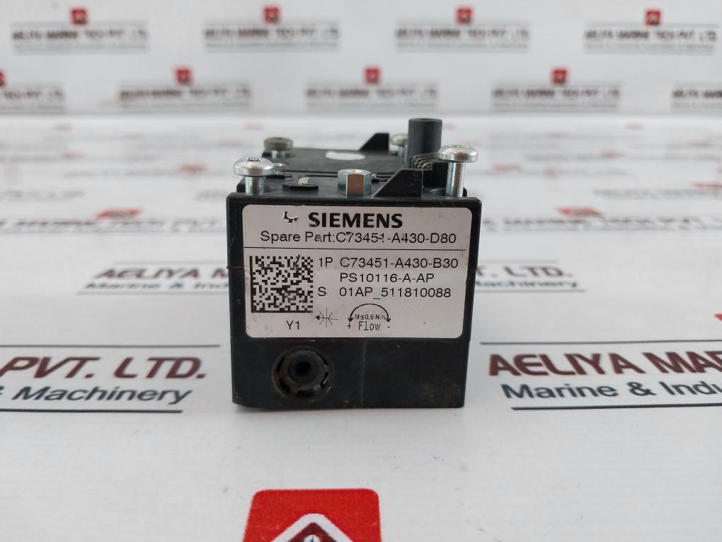 Siemens C73451-a430-d80 Pneumatic Valve Block