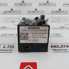 Siemens C73451-a430-d80 Pneumatic Valve Block