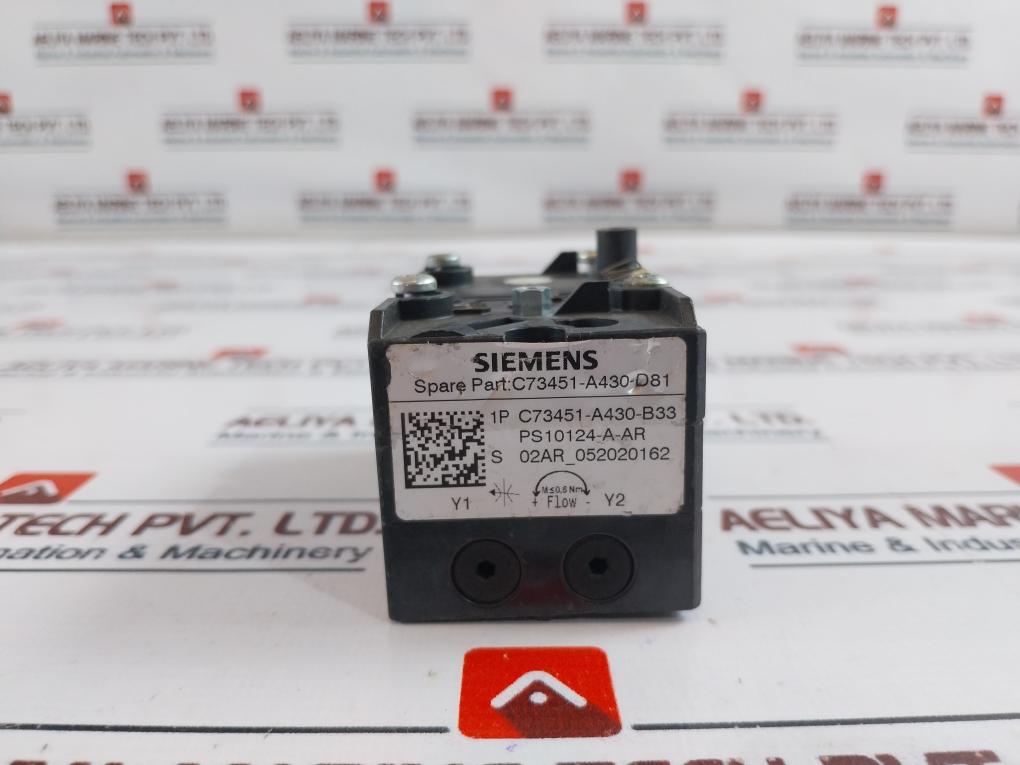 Siemens C73451-a430-d81 Pneumatic Block