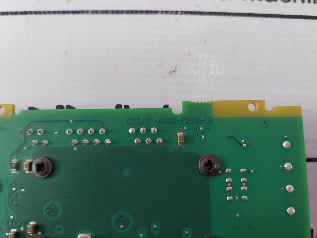 Siemens C73451-a430-p200-13 Printed Circuit Board