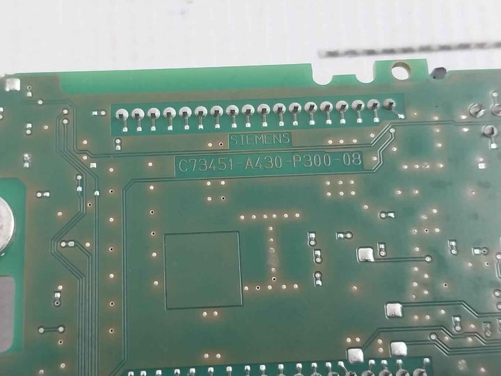 Siemens C73451-a430-p300-08 Profibus Pa Display Pcb Card