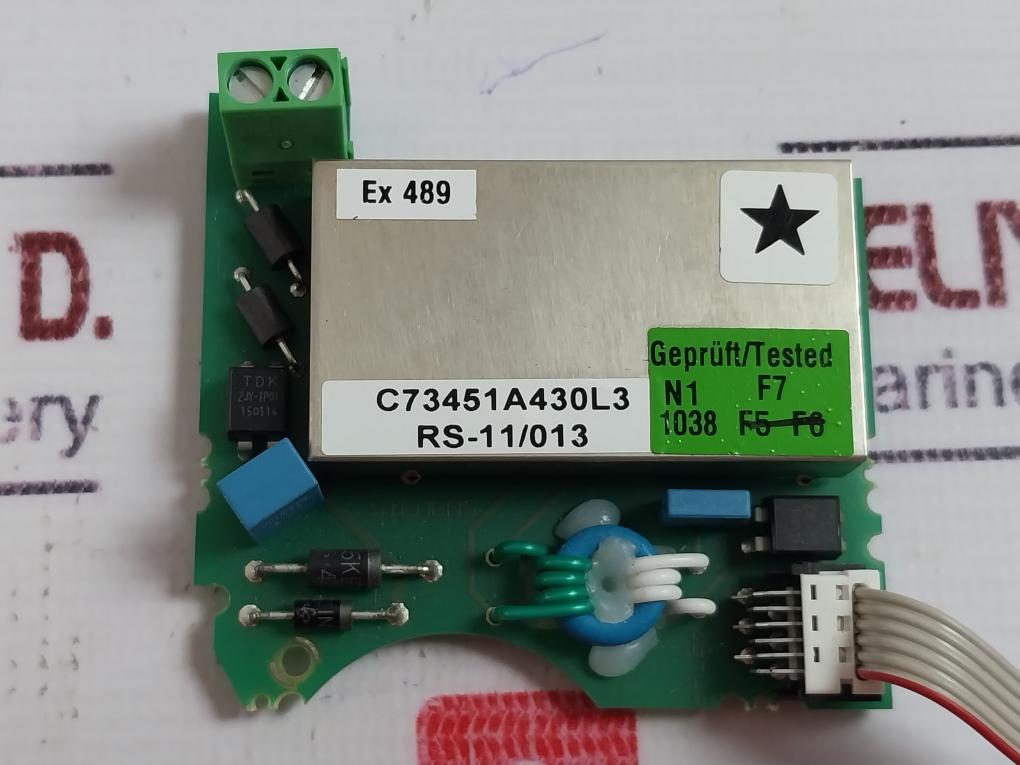 Siemens C73451a430l3 Plc Module C79040-a6310-c898-09-ss